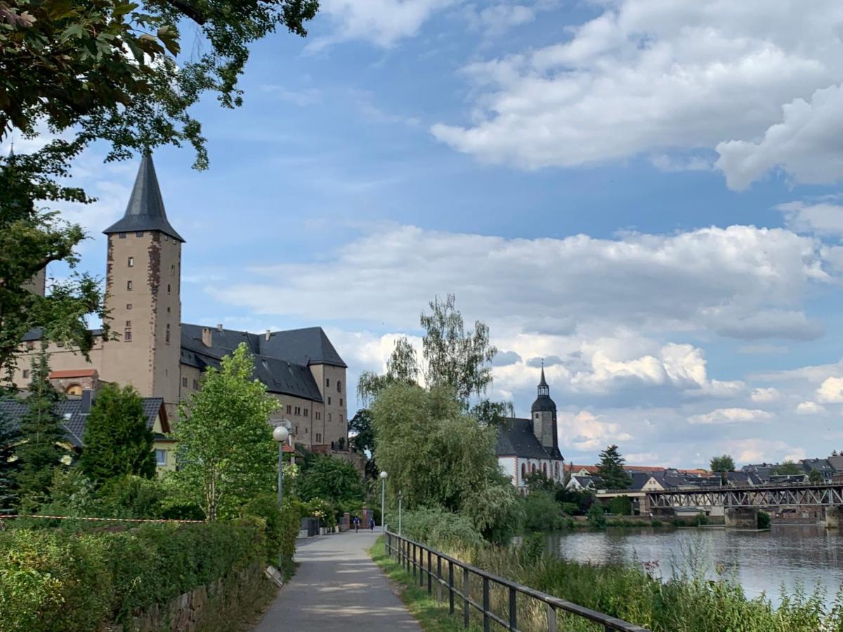 Ferienwohnung Am Schloss Rochlitz Extérieur photo